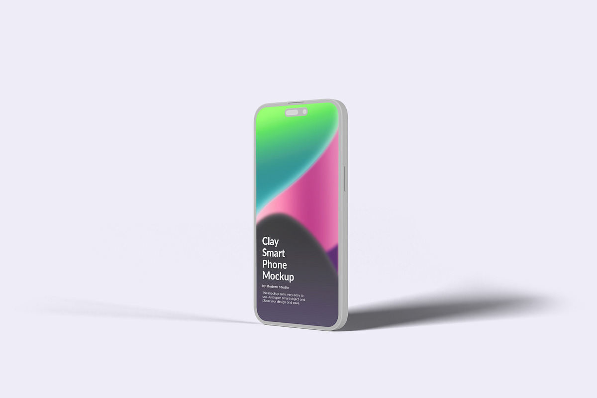 Clay iPhone 14 Pro Mockup - 18 Scene, an iPhone Mockup by Modern Studio (Photo 18 of 22)