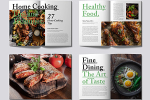 Cook Book Template Design