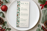 Evergreen Christmas Menu Template, a Flyer Template by BrandPacks (Thumbnail 3 of 6)