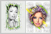 Art Stick Photo Template preview 2