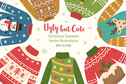 Ugly Christmas Sweaters, an Illustration by Imaginasty (Thumbnail 1 of 4)