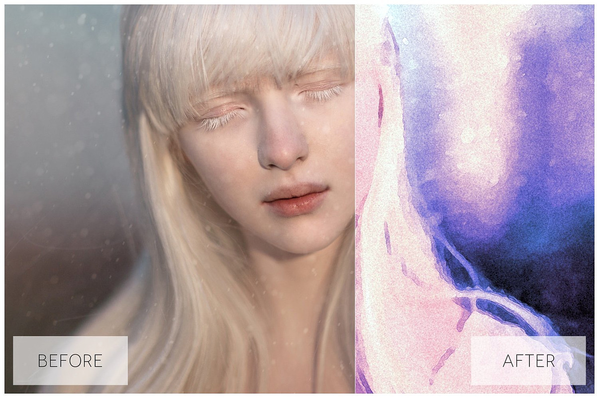 Lovely Watercolor Effect Actions, an Action Add-On by JasGraphicTools (Photo 25 of 36)