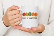 Fall is My Favorite Color PNG Tshirt, a Seasonal Illustration by Canvas Craft (Thumbnail 6 of 6)