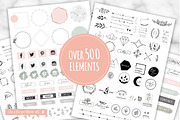 SALE! Web Design Kit for Bloggers, a Templates & Theme by SwitzerShop (Thumbnail 2 of 19)