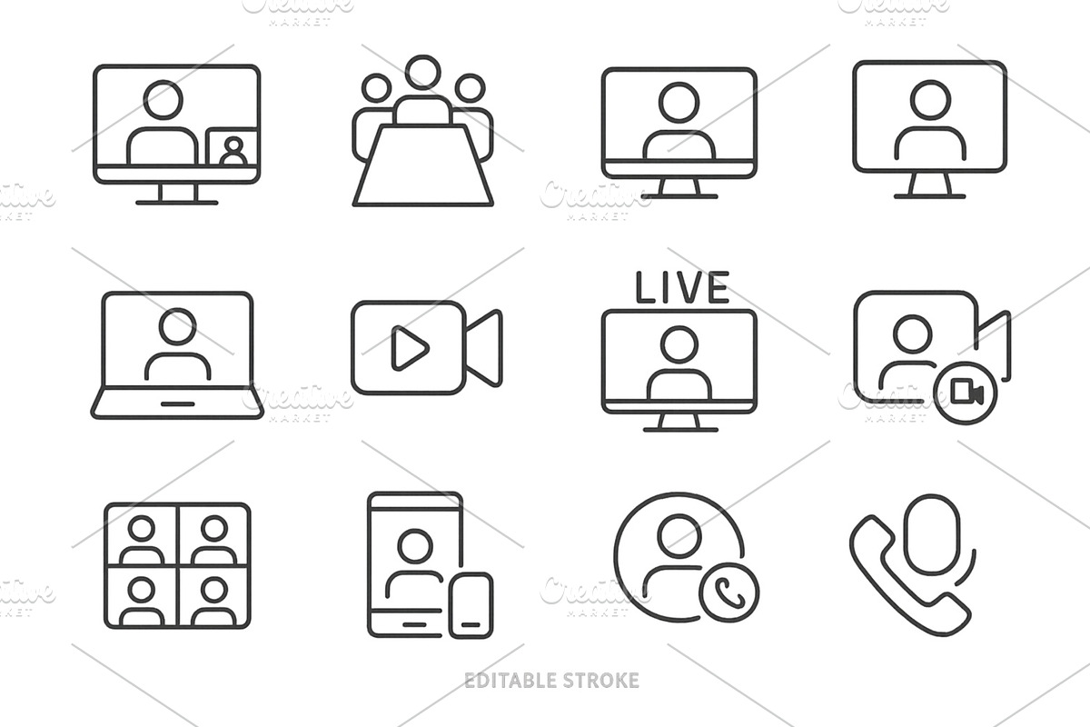 Vector illustration of video, a Technology Illustration by ZinetroN