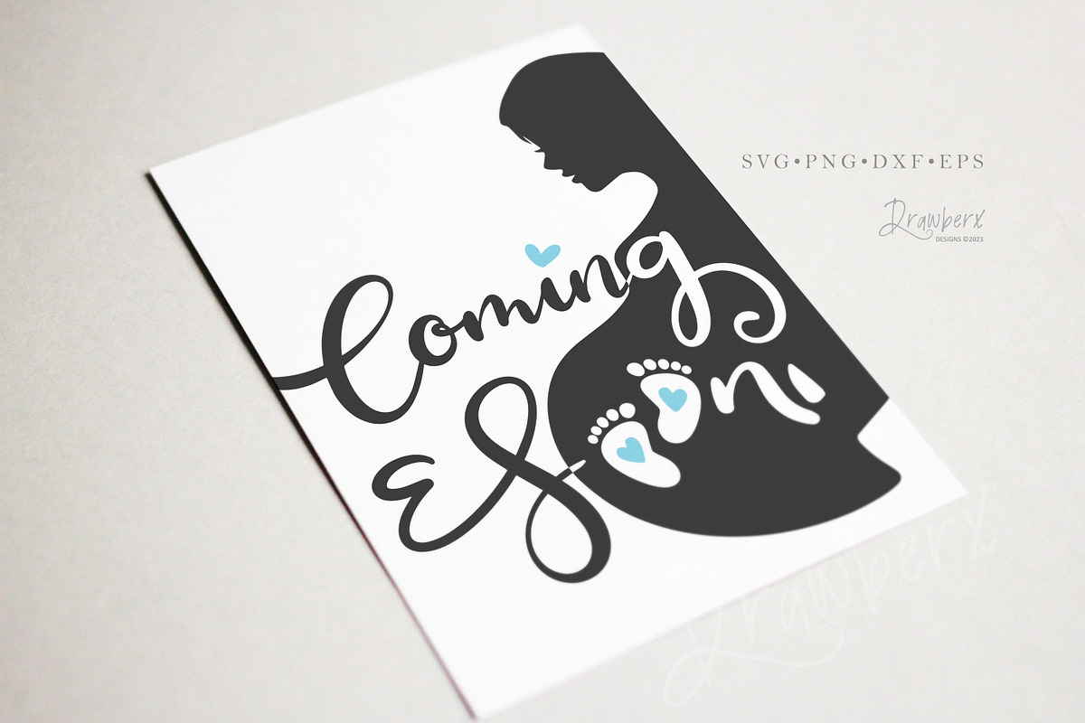Mom to Be Svg, Pregnancy 014 015, a Graphic by Drawberx (Photo 9 of 12)