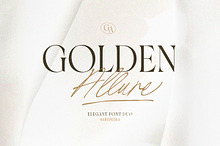 Golden Allure - Elegant Font Duo
