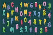 Charm - illustrated letter font, a Symbol Font by Vitek Graphic (Thumbnail 7 of 7)