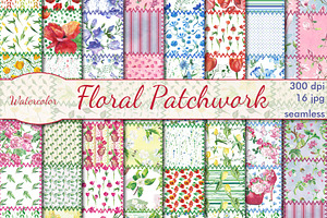 Floral Patchwork Patterns