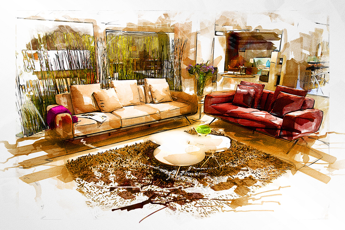 Marker Sketch Photoshop Action, an Action Add-On by GorynArt (Photo 17 of 20)