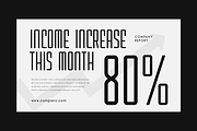 Highest - Ultra Condensed Sans Serif, a Sans Serif Font by Hamz Studio (Thumbnail 12 of 16)
