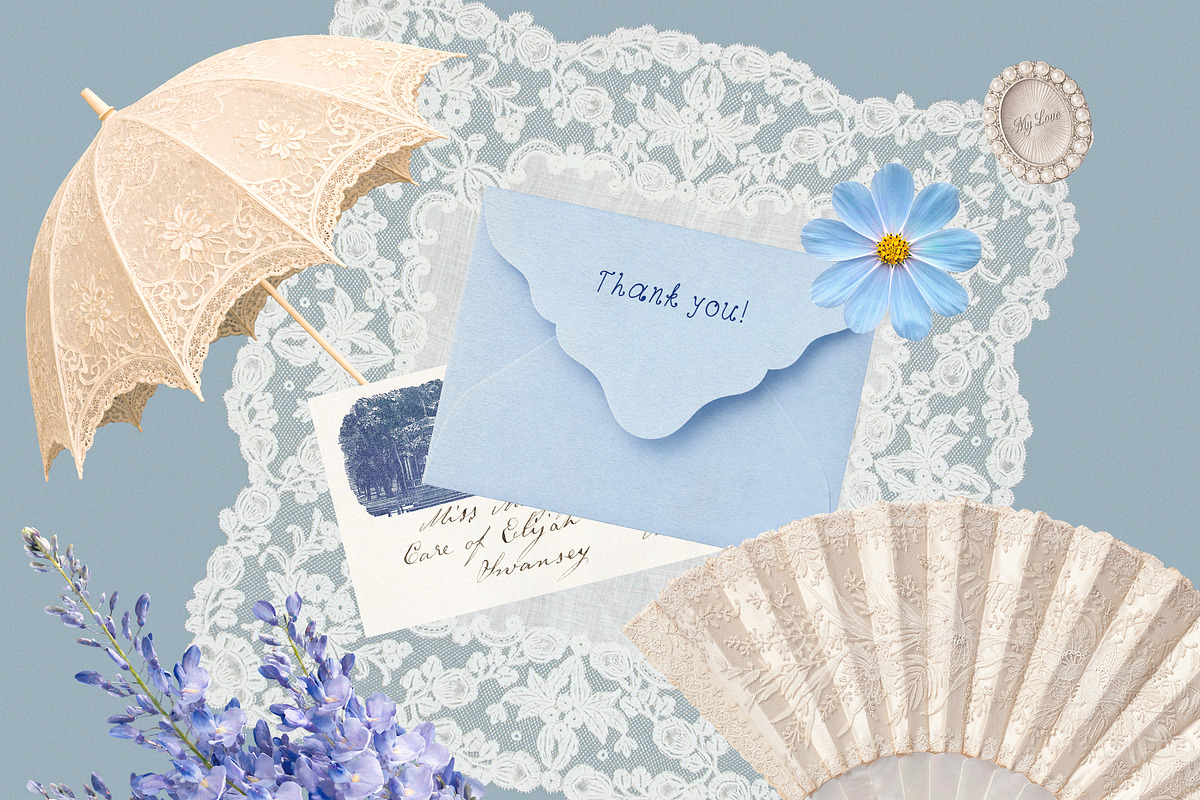 Romantic Regency Vintage Collage Kit, an Object Graphic by Eva Gentle (Photo 12 of 12)
