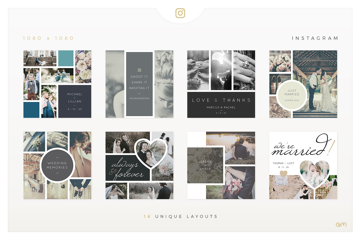 Storyboards / Wedding, a Social Media Template by AM Studio (Photo 5 of 6)