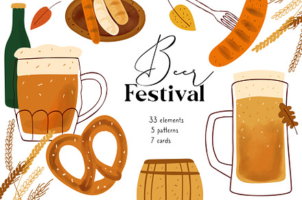 Beer Festival Clipart collection