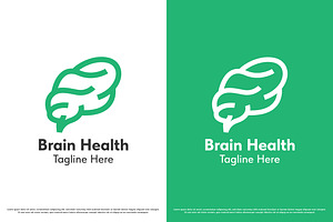 Brain Medication Logo Design Vector, a Branding & Logo Template by Morvana Crew