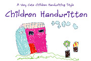 Children Handwritten, a Sans Serif Font by Royaltype (Thumbnail 1 of 7)