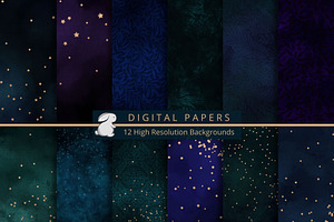 Watercolor Velvet Backgrounds