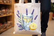 Watercolor Lavender Pamper Time Clip, an Illustration by Rose Art (Thumbnail 7 of 7)