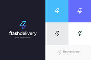 Abstract Delivery Logo Design, a Branding & Logo Template by Dipak Dheer (Thumbnail 2 of 6)