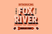FOX RIVER FONT, a Font by MightySHORT (Thumbnail 1 of 3)