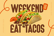 Tacozy – Playful Food Display Font, a Sans Serif Font by Brand Earth (Thumbnail 5 of 7)