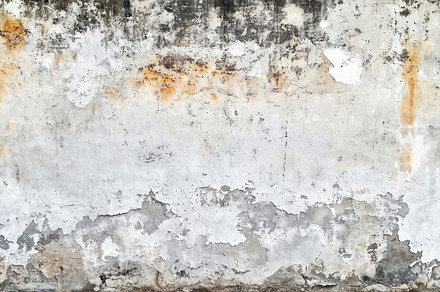 Rusted concrete wall with weathered surface and corrosion Generative AI, a Holiday Photo by José Manuel Gelpi
