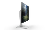 Monitor U2414h Mockup, a Product Mockup by PixelMockup (Thumbnail 2 of 14)