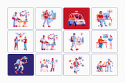 Technology Illustration Set, a Technology Illustration by Vectors Market (Thumbnail 6 of 8)