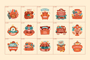 Animated Garage Sale Stickers, an Emoji Icon by Brickclay (Thumbnail 3 of 5)