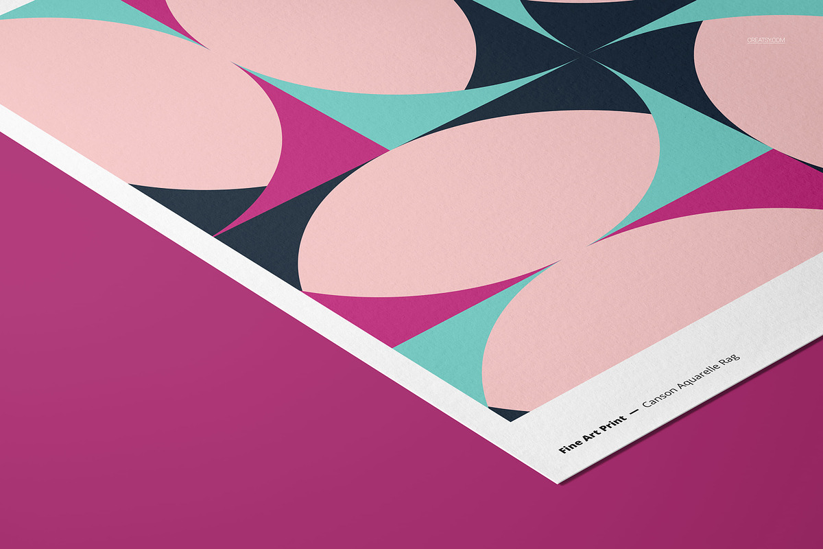 Fuji Fine Art Giclée Print Mockup, a Merchandise Mockup by creatsy5 (Photo 6 of 9)
