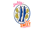 Salty But Sweet PNG, a Seasonal Illustration by Canvas Craft (Thumbnail 1 of 6)