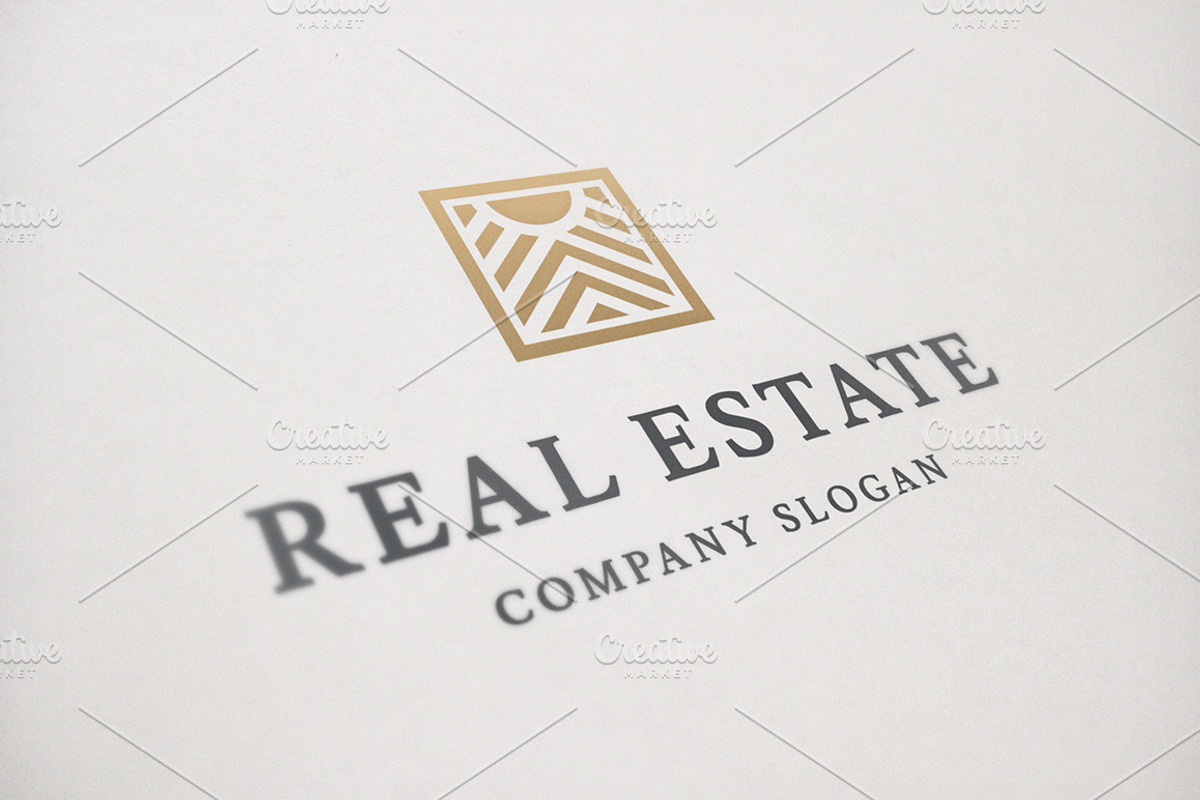 Real Estate Logo, a Branding & Logo Template by Vepix (Photo 1 of 5)