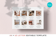 Wholesale Line sheet Canva Template, a Flyer Template by Hellohastore (Thumbnail 1 of 10)