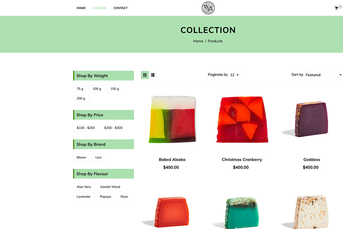 Shopify Candle Theme Light Green, a Templates & Theme by Exclusive Themes (Photo 7 of 10)