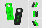 Door Hanger Mockup for Accommodation, an Advertising Mockup by AnasStudio (Thumbnail 1 of 5)