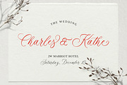 The Marydate - Organic Calligraphy, a Script Font by Letterhend Studio (Thumbnail 8 of 9)