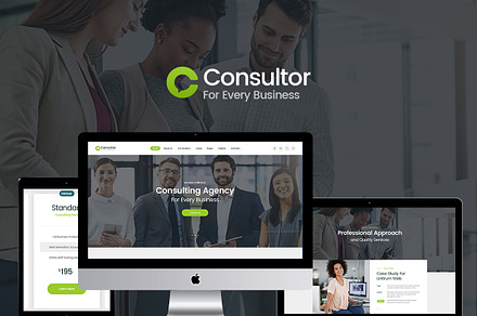 Consulting - Business & Finance, a WordPress Template by ThemeREX