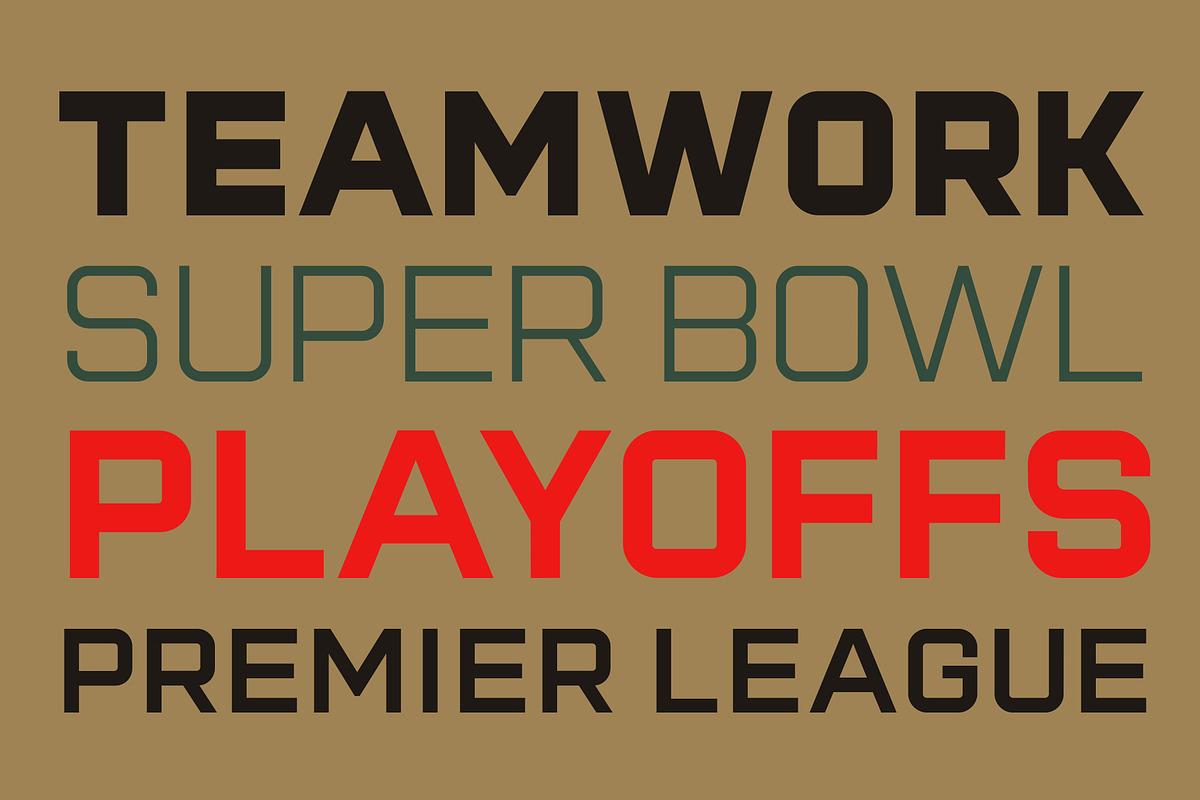Super League Typeface, a Sans Serif Font by Arkitype (Photo 15 of 17)