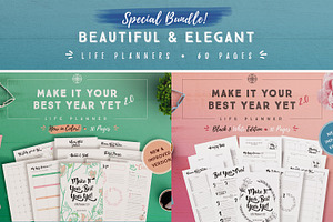 Life Planner Special Bundle: 2 In 1