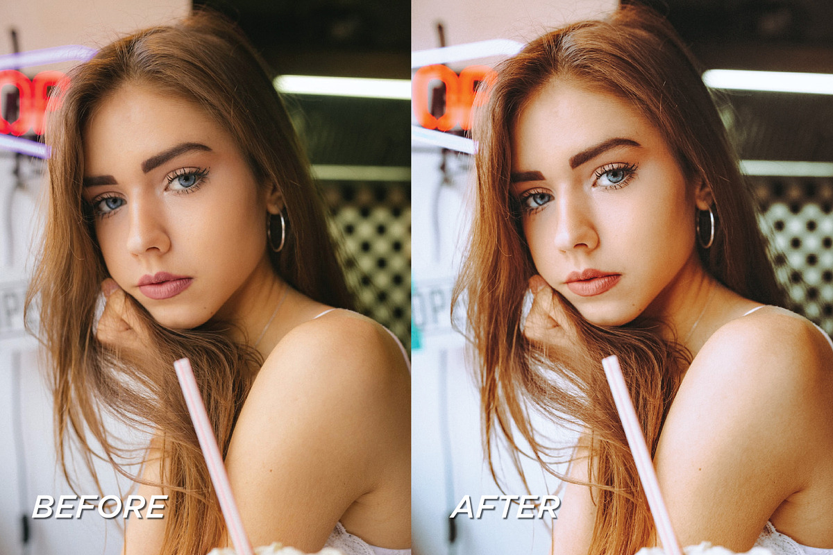 15 Selfie Lightroom Presets, a Preset Add-On by TheWayfarerShoppe (Photo 3 of 13)