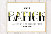 Batick, a Slab Serif Font by Bramcreative (Thumbnail 1 of 10)