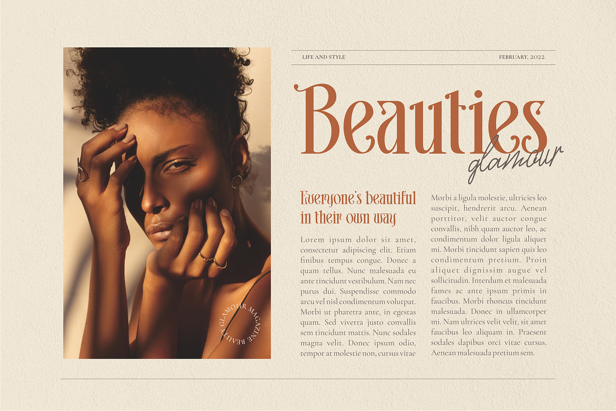 Widderstein, a Serif Font by ilhamtaro (Photo 2 of 12)