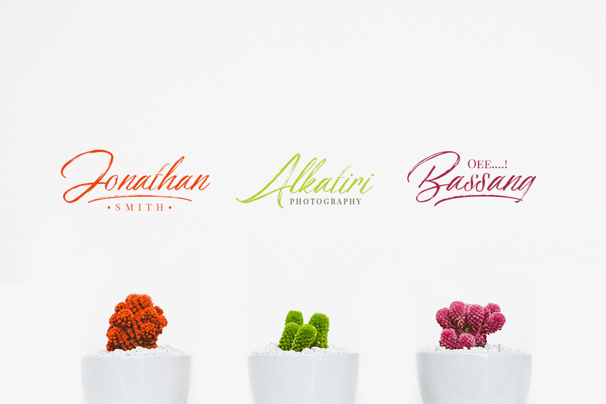 Bidaq Brush, a Script Font by Aantebas (Photo 6 of 6)