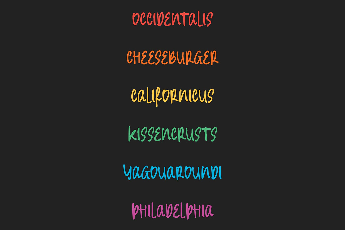 Artiskid Font, a Font by Atj.std (Photo 8 of 8)
