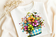 Whimsical Spring Gingham Clipart, an Illustration by GatewayDesign (Thumbnail 5 of 5)
