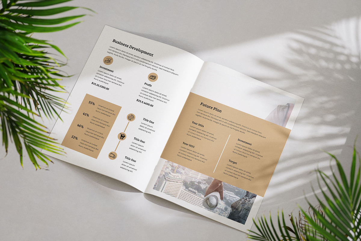 Minimal Business Brochure, a Brochure Template by SmmrDesign (Photo 8 of 9)