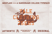 Cindhy College Font, a Font by Megflags (Thumbnail 7 of 7)