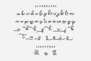 MelancholyChristmas-Handwritten Font, a Script Font by AQR Studio (Thumbnail 2 of 9)