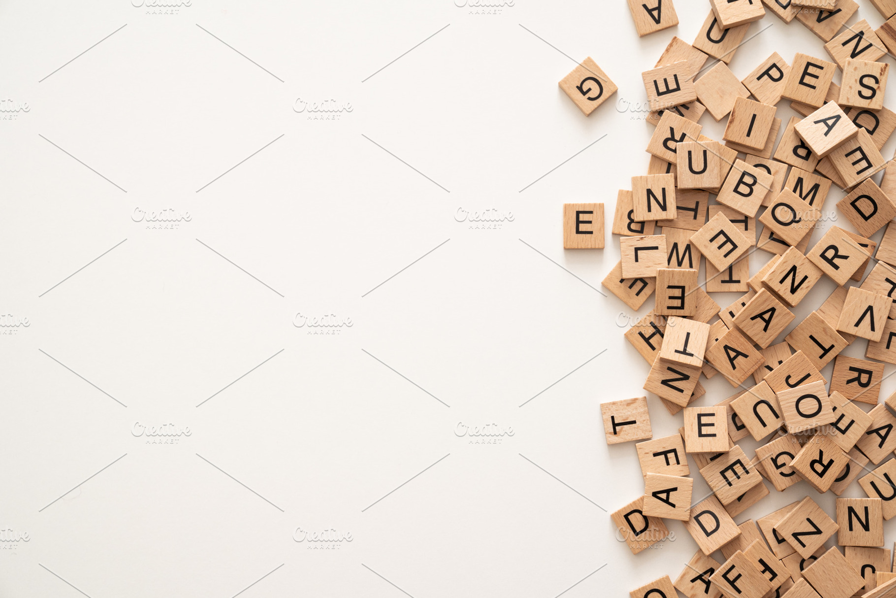 Education concept - wooden letters on white table, a School & Education Photo by NaumenkoOS