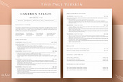Minimalist ATS Friendly Resume, a Resume Template by MAM Design (Thumbnail 3 of 10)